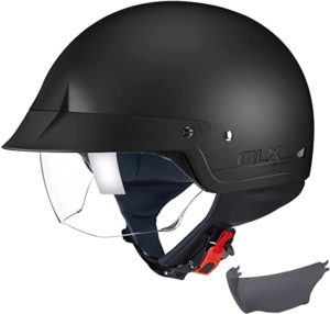 GLX Unisex-Adult Size - Best cheap motorcycle helmets for glasses 