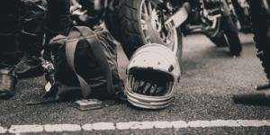 what degrades a motorcycle helmet