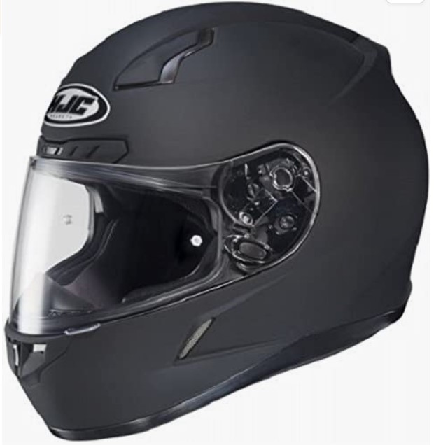 HJC 824-618 CL-17 Full-Face Motorcycle Helmet (Matte Black, 4X-Large)